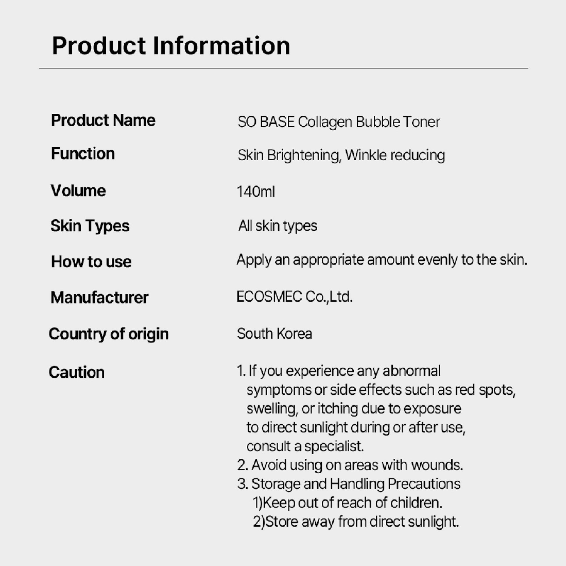 CollagenBubbleToner23-100
